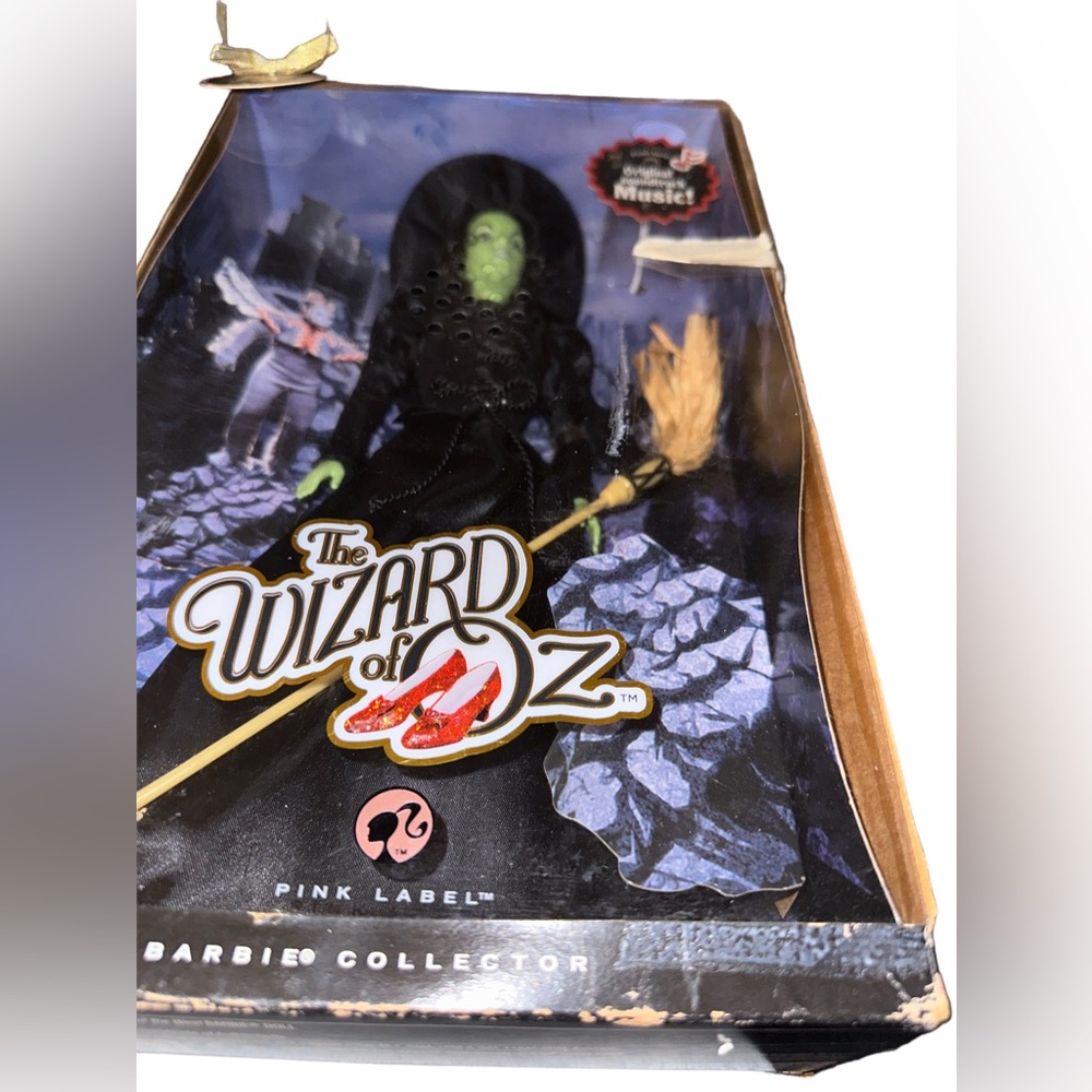 50TH Anniversary WIZARD OF OZ Wicked Witch of West Pink Label Barbie Halloween